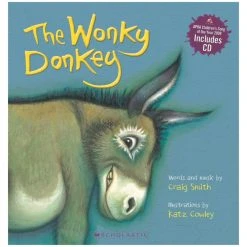 Scholastic Childrens Book Wonky Donkey