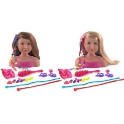 Dolls World Styling Head Ashley Assorted