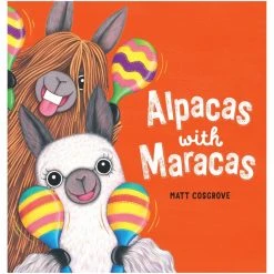 Scholastic Childrens Book Alpacas With Maracas