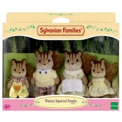 Sylvanian Families Walnut Squirrel Family