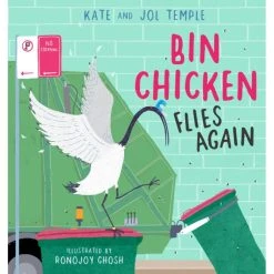 Scholastic Childrens Book Bin Chicken Flies Again