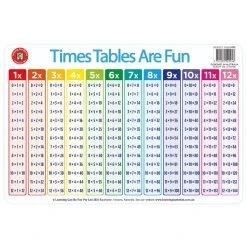 Other Learning Placemat Times Tables Are Fun